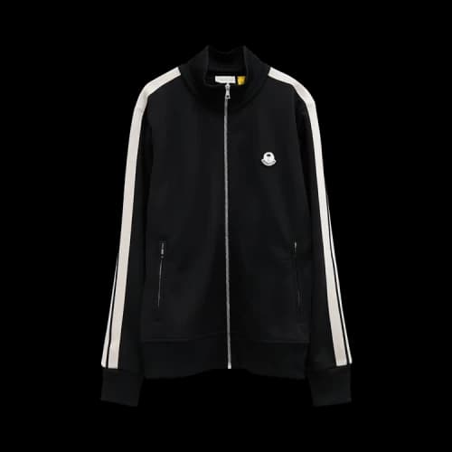 Moncler Palm Angels Track Jacket 'Black'