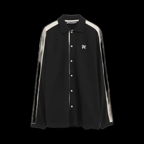 Palm Angels Monogram Trackshirt Black