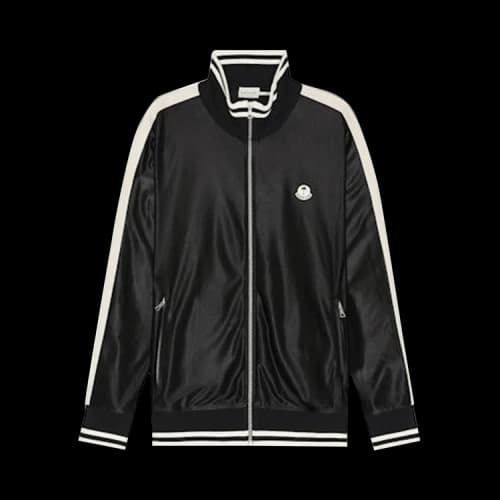 Moncler x Palm Angels Track Zip Up Jacket 'Black'