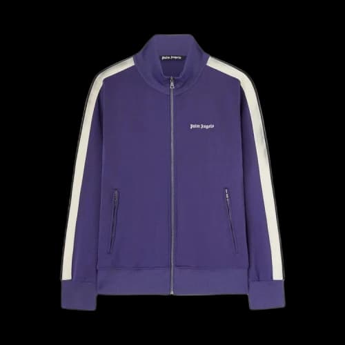 Palm Angels Classic Logo Track Jacket Navy Blue