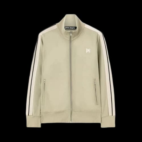 Palm Angels Monogram Classic Track Jacket 'Dark Grey'