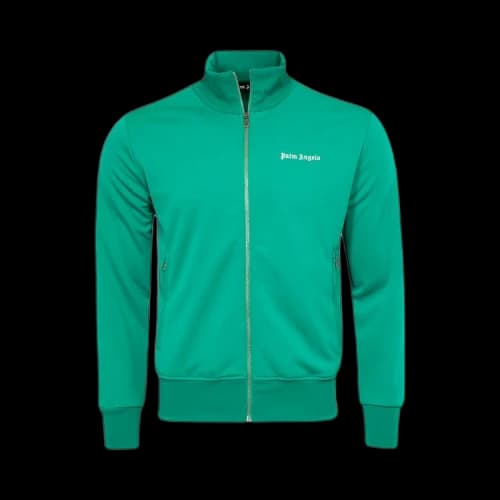 Palm Angels Classic Logo Track Jacket 'Green'