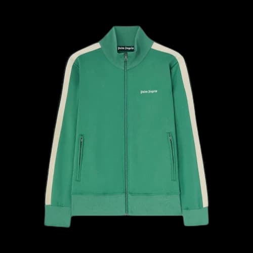 Palm Angels Classic Logo Track Jacket 'Forest Green'