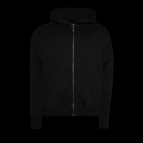 Palm Angels Ivy Pin Up Zipped Hoodie 'Black'