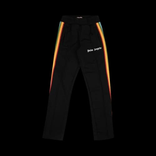 Palm Angels Side Stripe Track Pants 'Black'