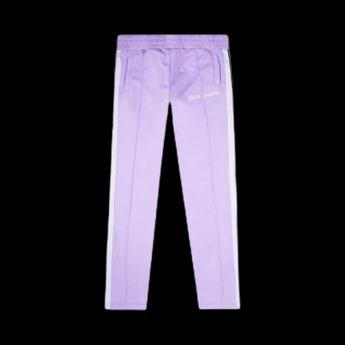 Palm Angels Side Stripe Track Pants Lilac White