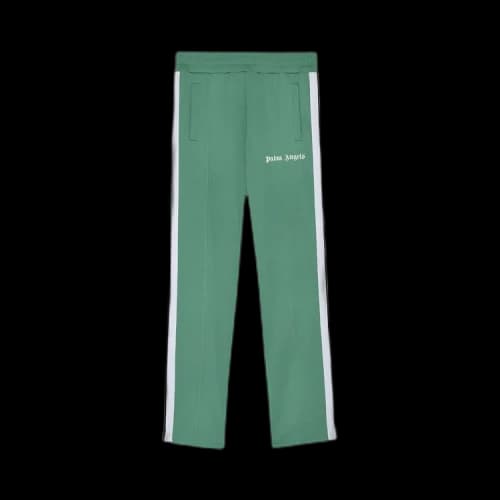 Palm Angels Classic Track Pants Green/White