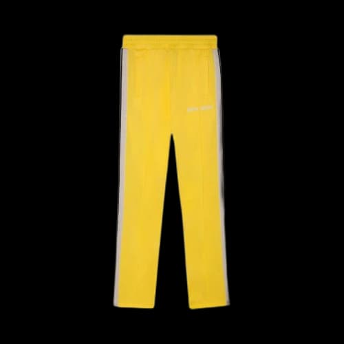 Palm Angels Classic Track Pants 'Yellow/White'