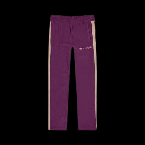 Palm Angels Cord Fleece Track Pant 'Purple'