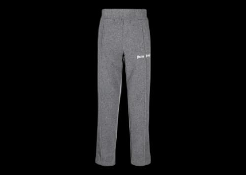 Palm Angels Wool Track Pants Gray/White