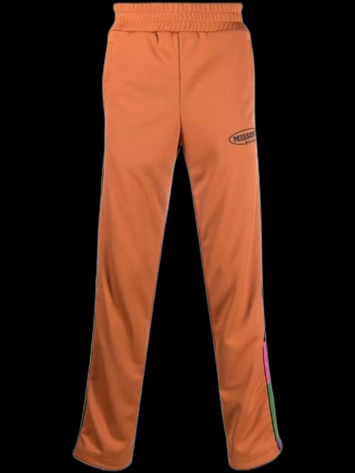 Palm Angels x Missoni Track Pants Brick Red