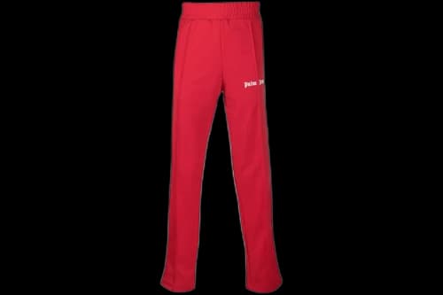Palm Angels Side Stripe Track Pants Red/White