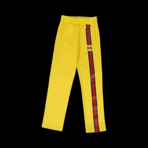 Palm Angels Monogram Track Pants 'Yellow'