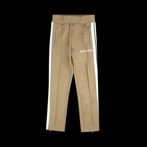 Palm Angels Polyester Classic Track Pants 'Brown/White'