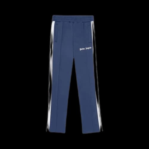 Palm Angels Side Stripe Track Pants Blue/White