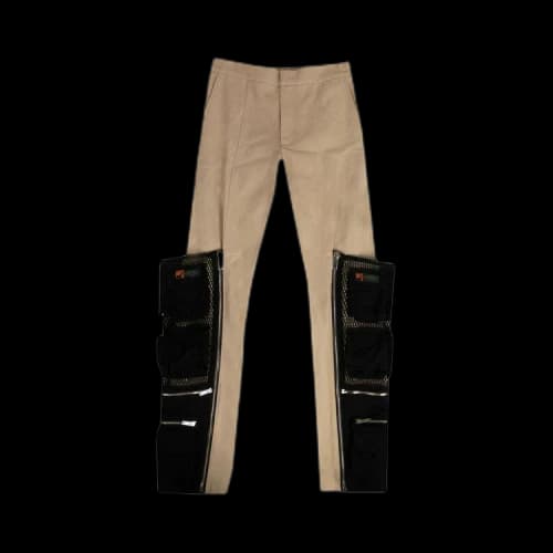 Palm Angels Side Pocket Pants 'Beige'