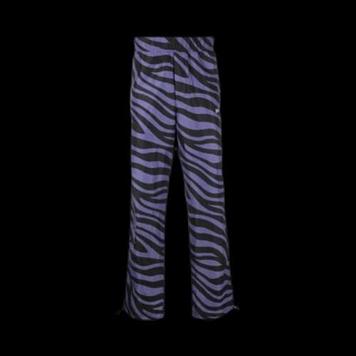 Palm Angels Zebra Print Aftersport 'Violet/White'