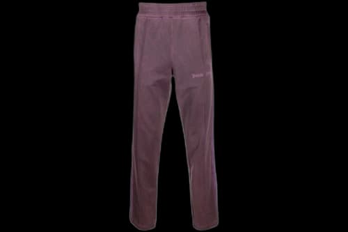 Palm Angels Slim Fit Side Stripe Track Pants Purple