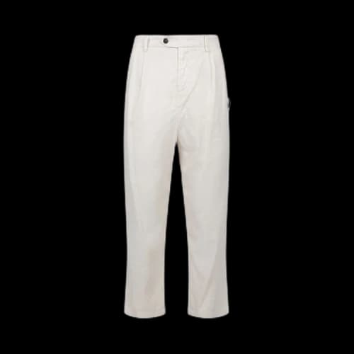 Palm Angels Chino Pants 'White/Black'