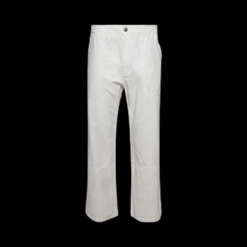 Palm Angels Monogram Workwear Pants 'Off White'