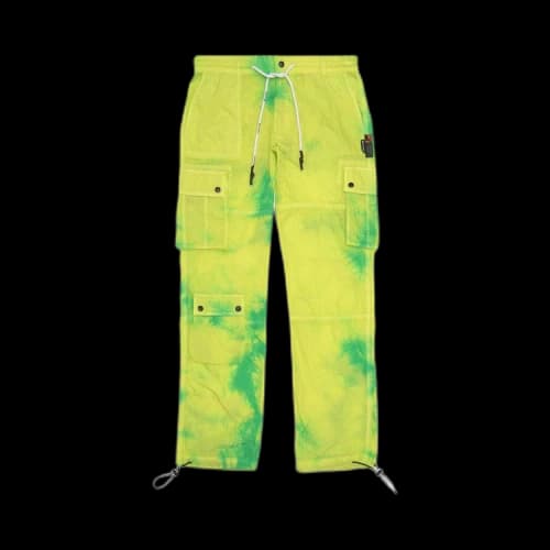 Palm Angels Cargo Tie-Dye Pants 'Green'