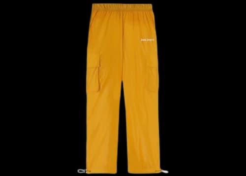 Palm Angels Cargo Track Pants Yellow/White