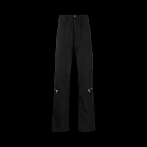 Palm Angels Zip Detailed Cargo Pants 'Black'