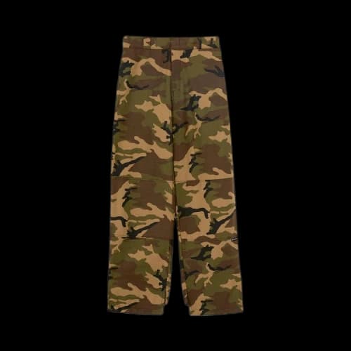 Palm Angels Sartorial Waistband Camo Workpants Green