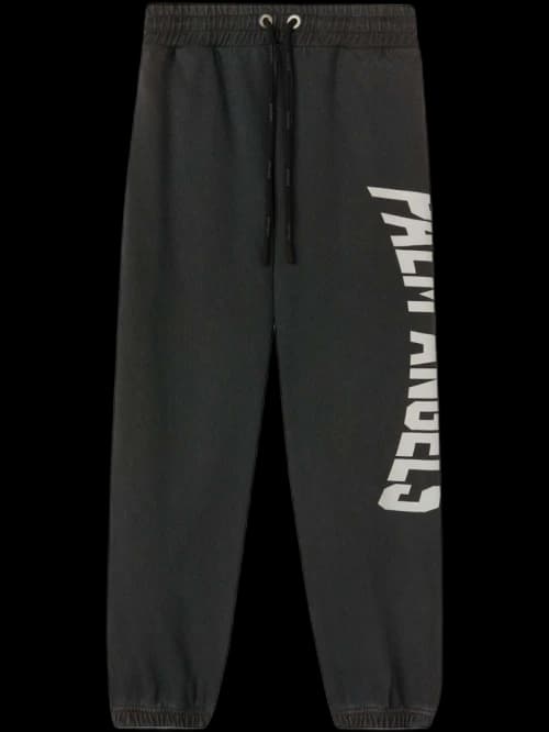 Palm Angels City Washed-Effect Track Pants Ash Grey