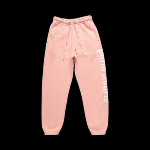 Palm Angels GD Logo Sweatpants 'Salmon Fluo'