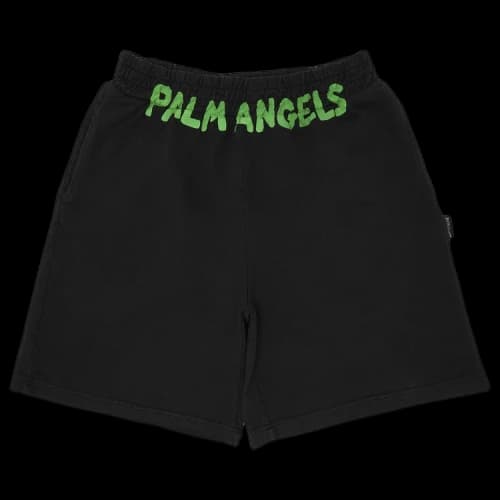 Palm Angels Seasonal Logo Sweatshort 'Black'