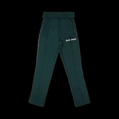 Palm Angels Classic Track Pants 'Green/White'