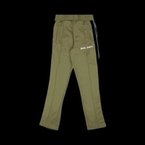 Palm Angels Classic Track Pants 'Military/White'
