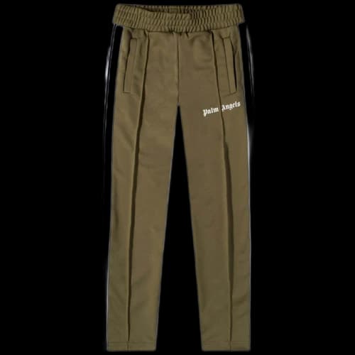 Palm Angels Classic Track Pants Military/White