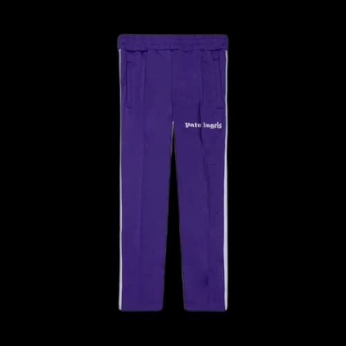 Palm Angels Classic Track Pants 'Purple/White'
