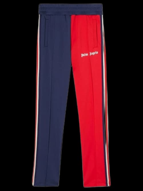 Palm Angels Two Tone Track Pants Navy/Red/Off White