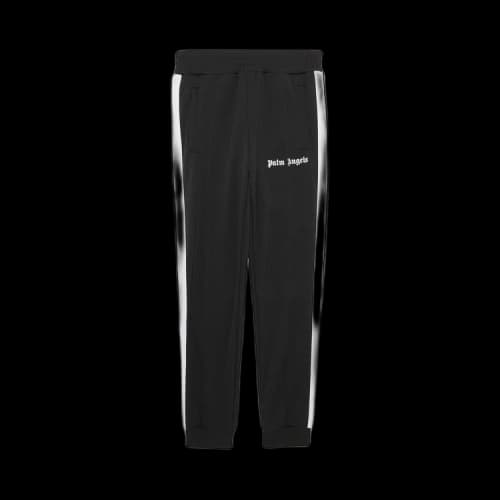 Palm Angels Ankle Rib Track Pants 'Black/White'