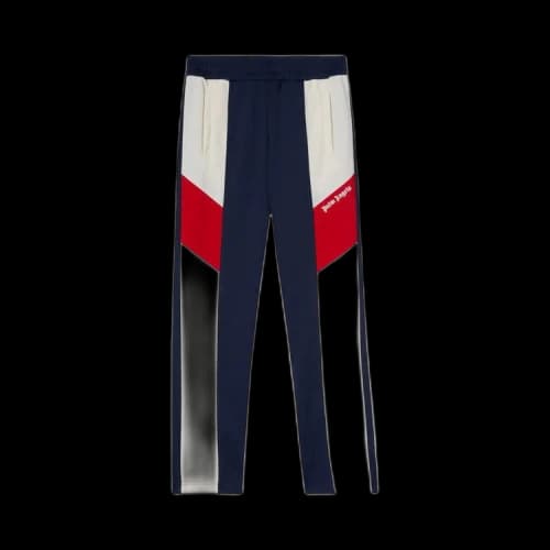 Palm Angels Colorblock Track Pants Navy/White