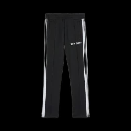 Palm Angels Slim Fit Side Stripe Track Pants Black/White