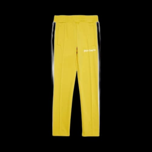 Palm Angels Slim Track Pants 'Yellow/White'