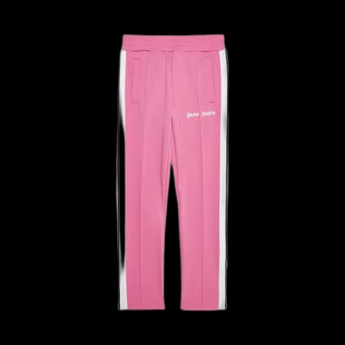 Palm Angels Slim Track Pants 'Fuchsia/White'