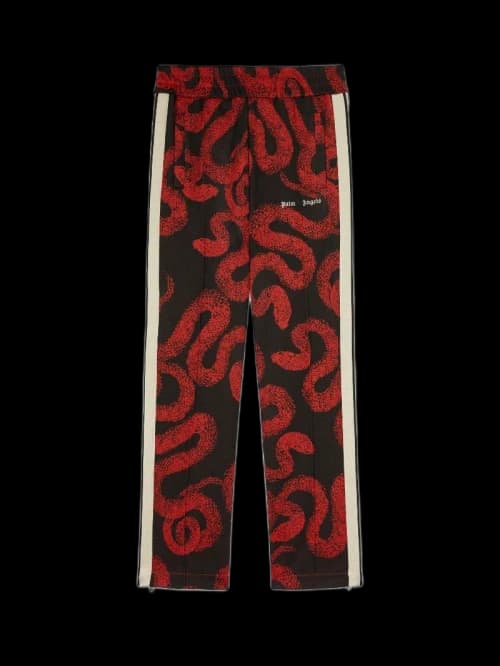 Palm Angels Lunar New Year Snake Track Pants Red/Black