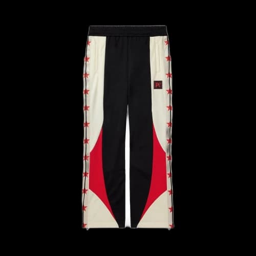 Palm Angels PA Racing Track Pants Black/White