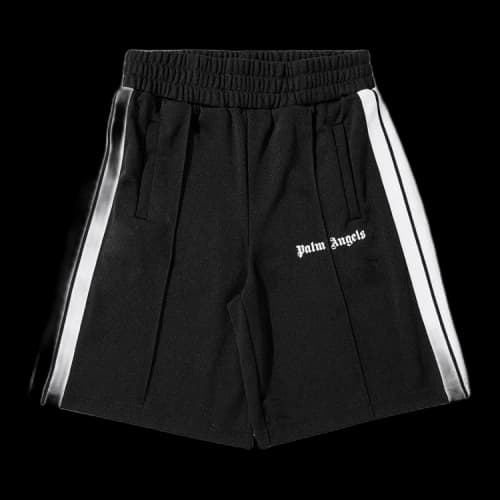 Palm Angels Classic Track Shorts 'Butter/Black'