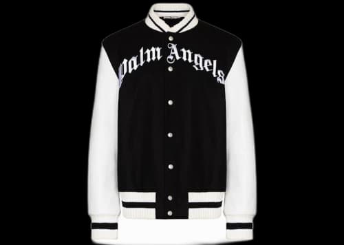 Palm Angels x Browns 50 Logo Bomber Jacket Black