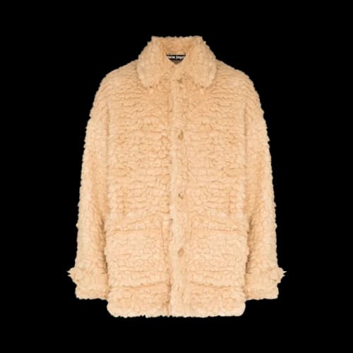 Palm Angels Curly Pea Jacket 'Beige'