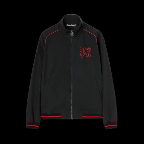 Palm Angels x Moneygram Haas F1 Team Racing Paddock Jacket Black Red