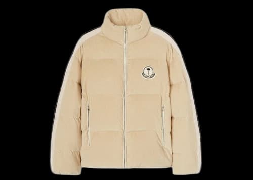 Moncler x Palm Angels Abrolhos Down Jacket Beige/White