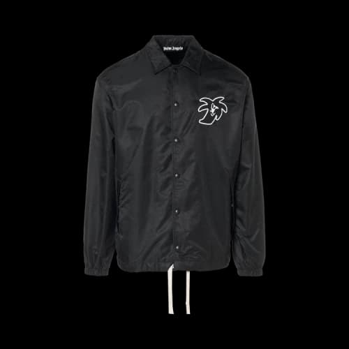 Palm Angels Nylon Jacket Black