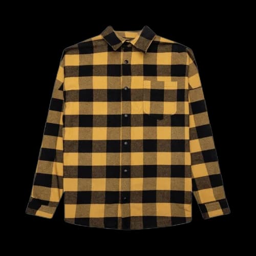Palm Angels Classic Logo Overshirt Yellow/Black